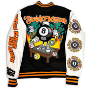 ELECTRO ORANGE V2 VARSITY JACKET