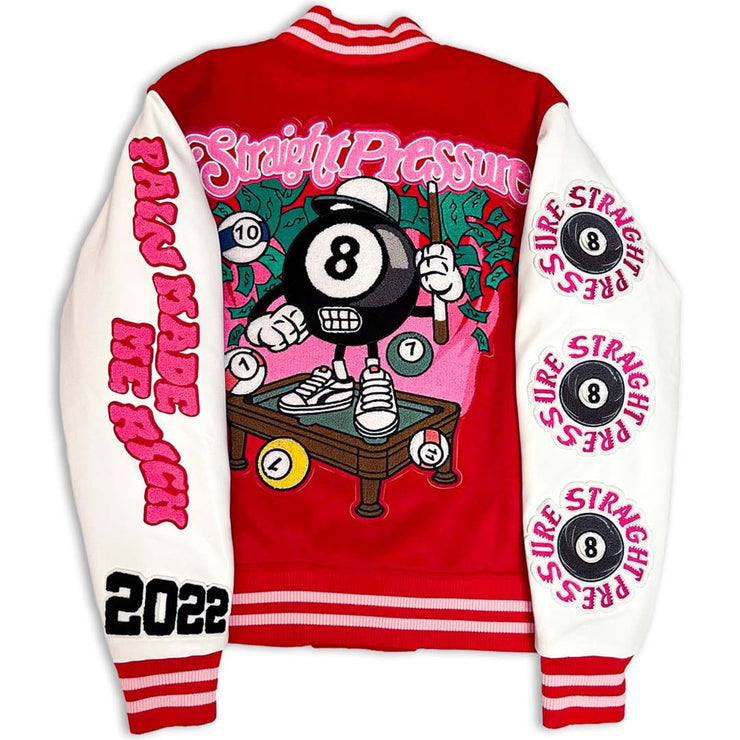 STRAWBERRY V2 VARSITY JACKET